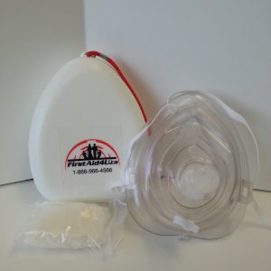 Deluxe CPR Pocket Mask and Gloves