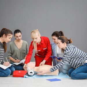 cpr first aid training class