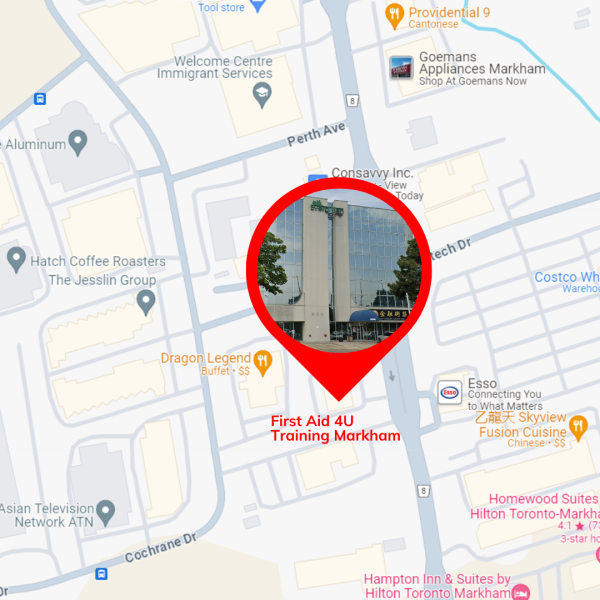 First Aid Training Facility Markham. First Aid Training in Markham, Ontario.